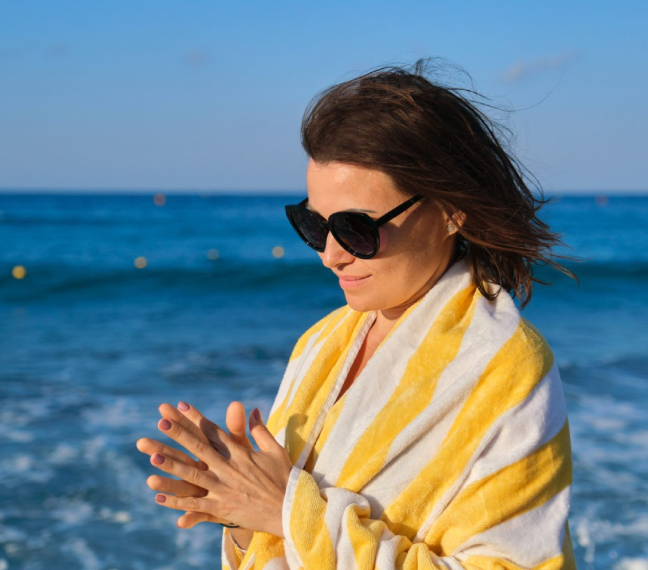 portrait-of-beautiful-middle-aged-woman-resting